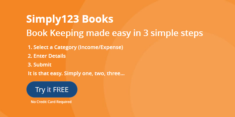 Simply123 Books - Book Keeping made easy in 3 simple steps